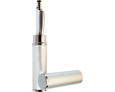 Aluminum Pen Tube Silver